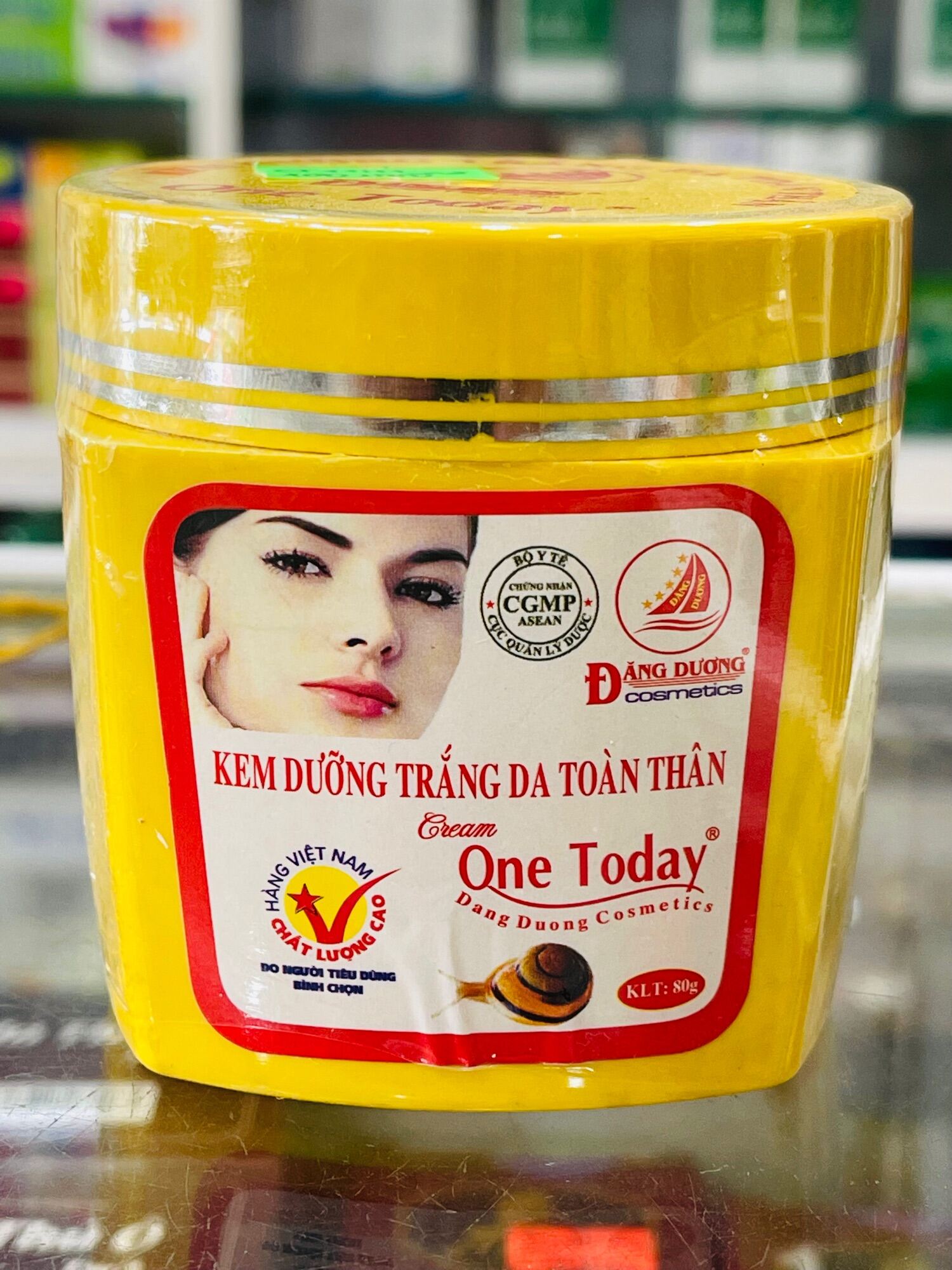 One today _ kem dưỡng trắng da body 80g