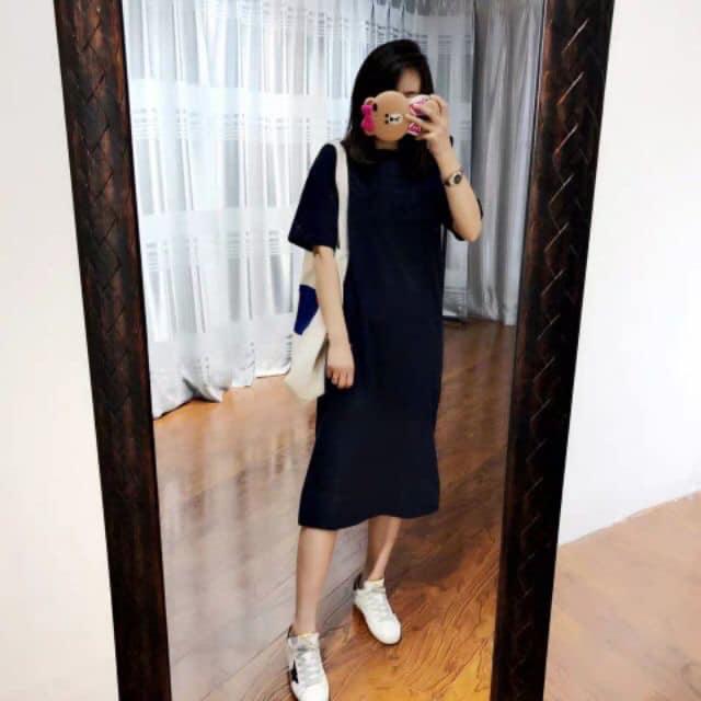 Đầm Đen Suông Basic