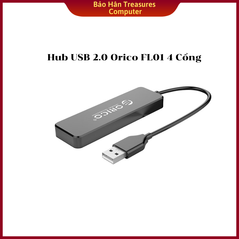 USB Hub 2.0 Orico FL01 4 port-genuine goods