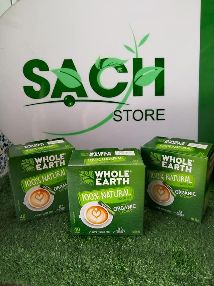 Đường cỏ ngọt Stevia Organic Whole Earth 350gr