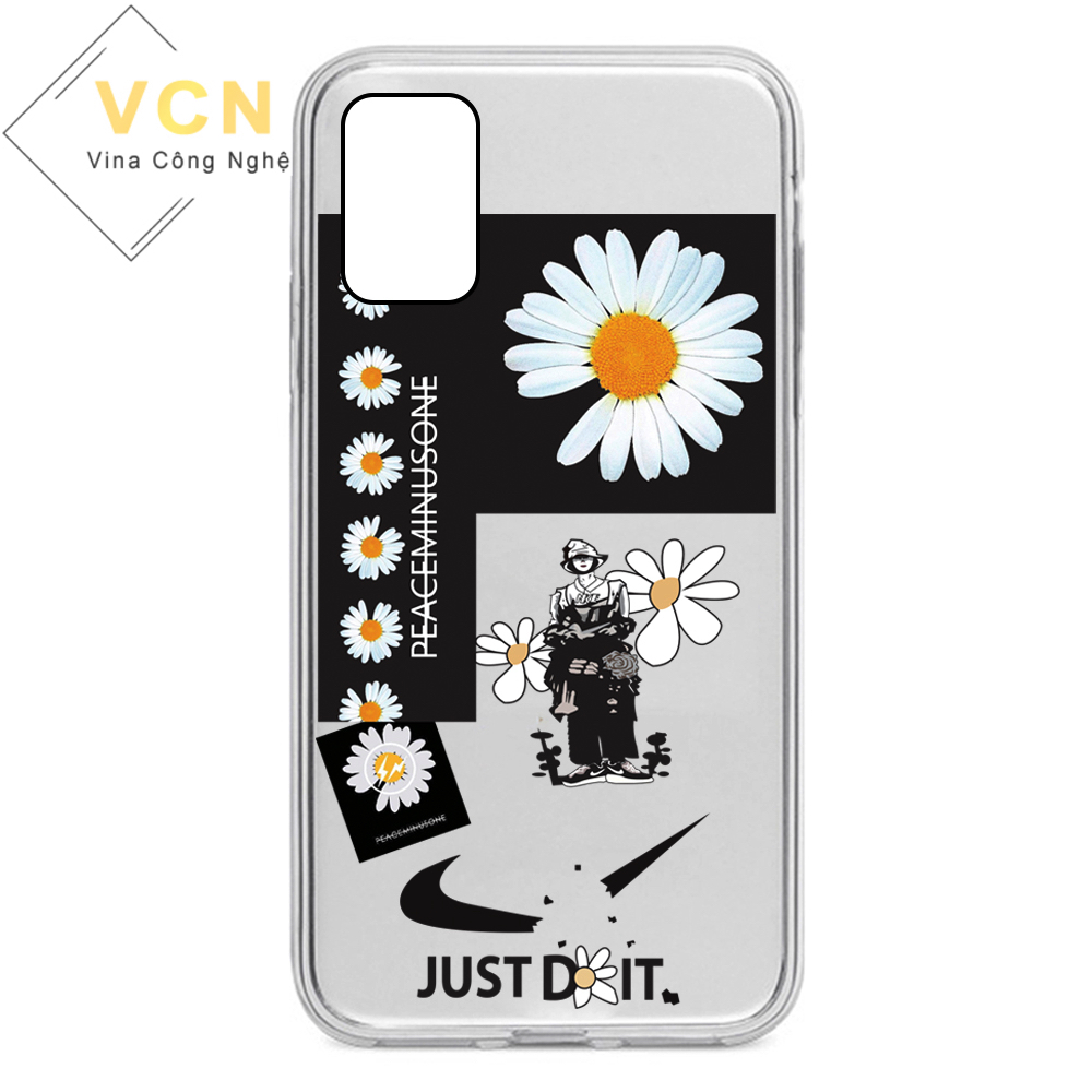 [HCM]Ốp lưng OPPO A52/A92 Hoa Cúc Peaceminusone dẻo trong in hình nổi 5D(sản phẩm có mẫu 6)