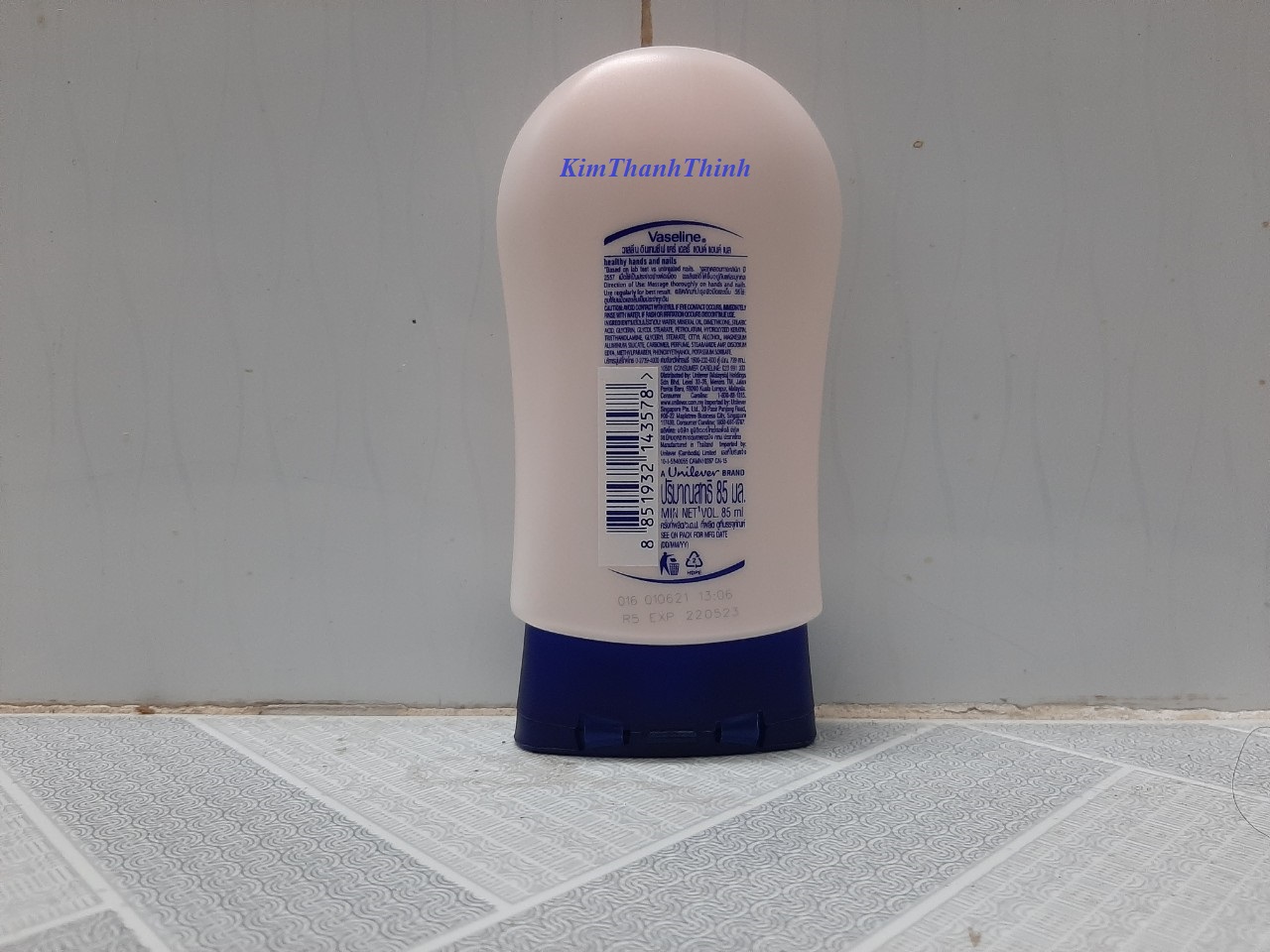 (KTT) Kem dưỡng da tay và móng Vaseline 85ml - Thái Lan