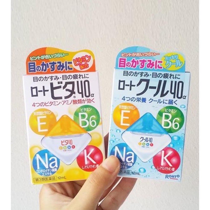 .T.h.u.ố.c. nhỏ mắt nội địa Nhật rohto