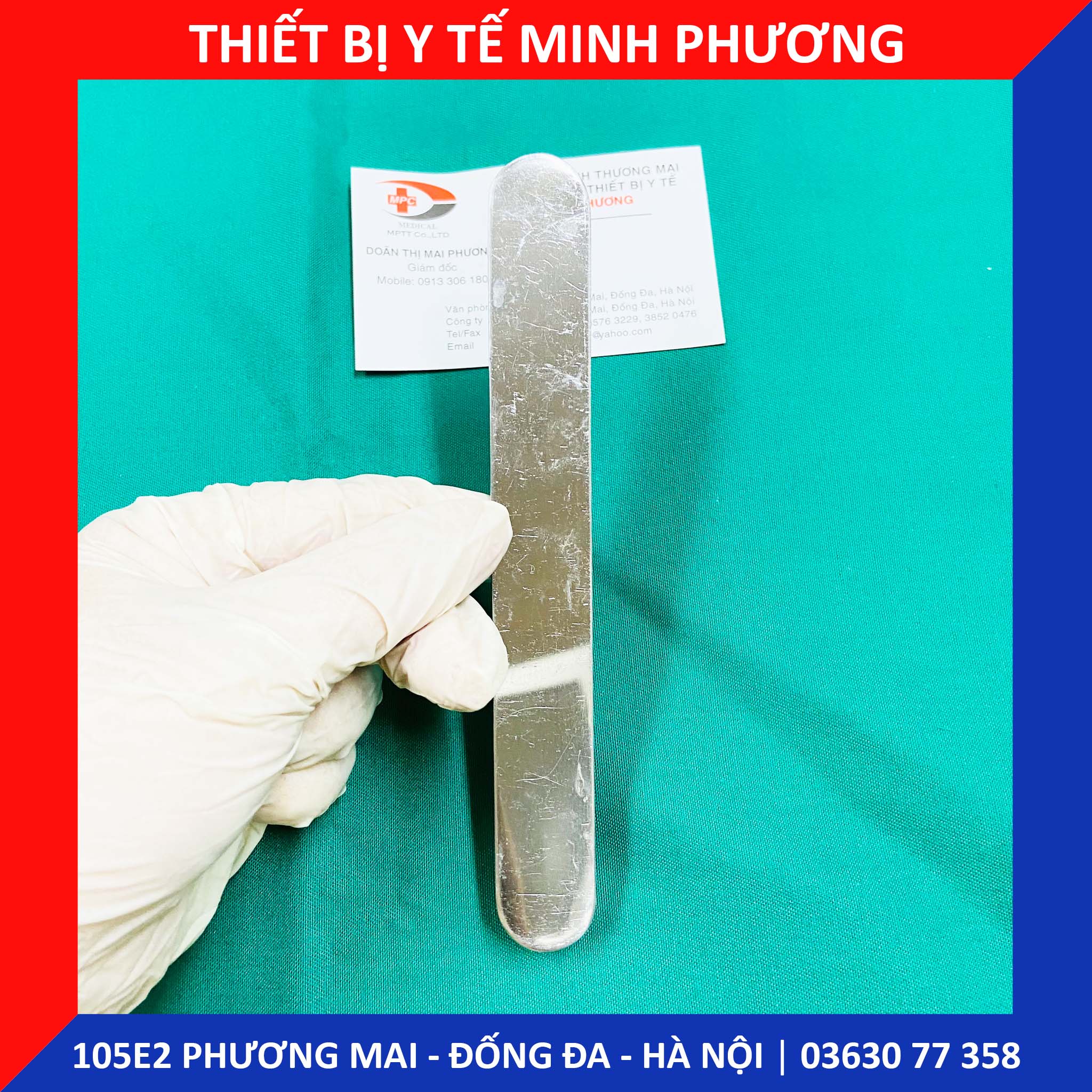 Que đè lưỡi inox 201