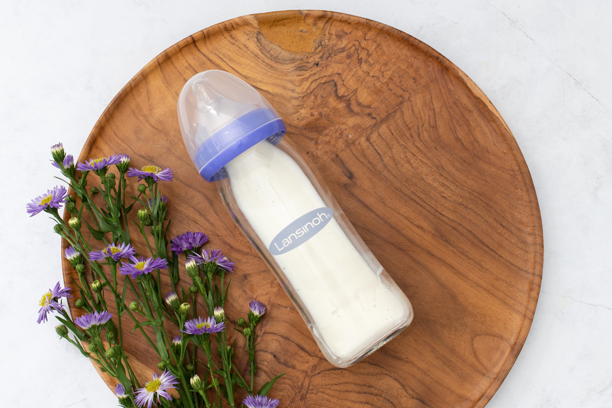 Combo 2 Bình Sữa Cổ Rộng Lansinoh 240ml