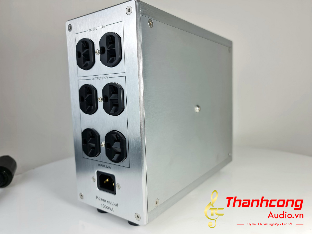 ( Ảnh thật). Biến áp cách ly PLITRON Salzer 1000w CANADA ( 220v và 100v).