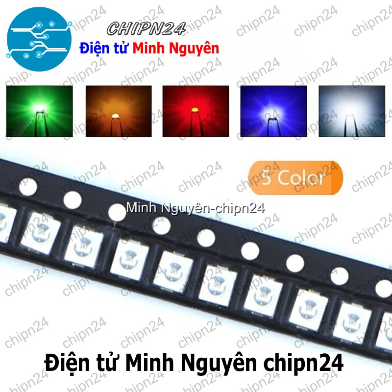 [10 con] (KX) Led Dán 3528 Trắng White