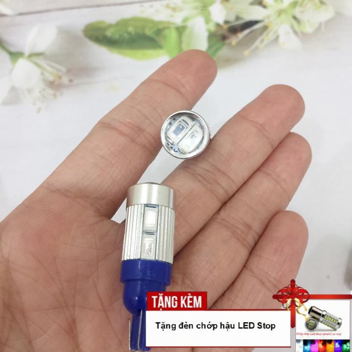 Bộ 2 đèn xi nhan 10 bóng LED nhỏ dùng cho ô tô xe máy tạo sự khác biệt cho xe của bạn(màu xanh dương) G229-TẶNG KÈM CHIẾC ĐÈN CHỚP HẬU LED STOP