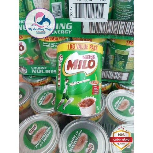 MILO 1KG NỘI ĐỊA CHUẨN ÚC