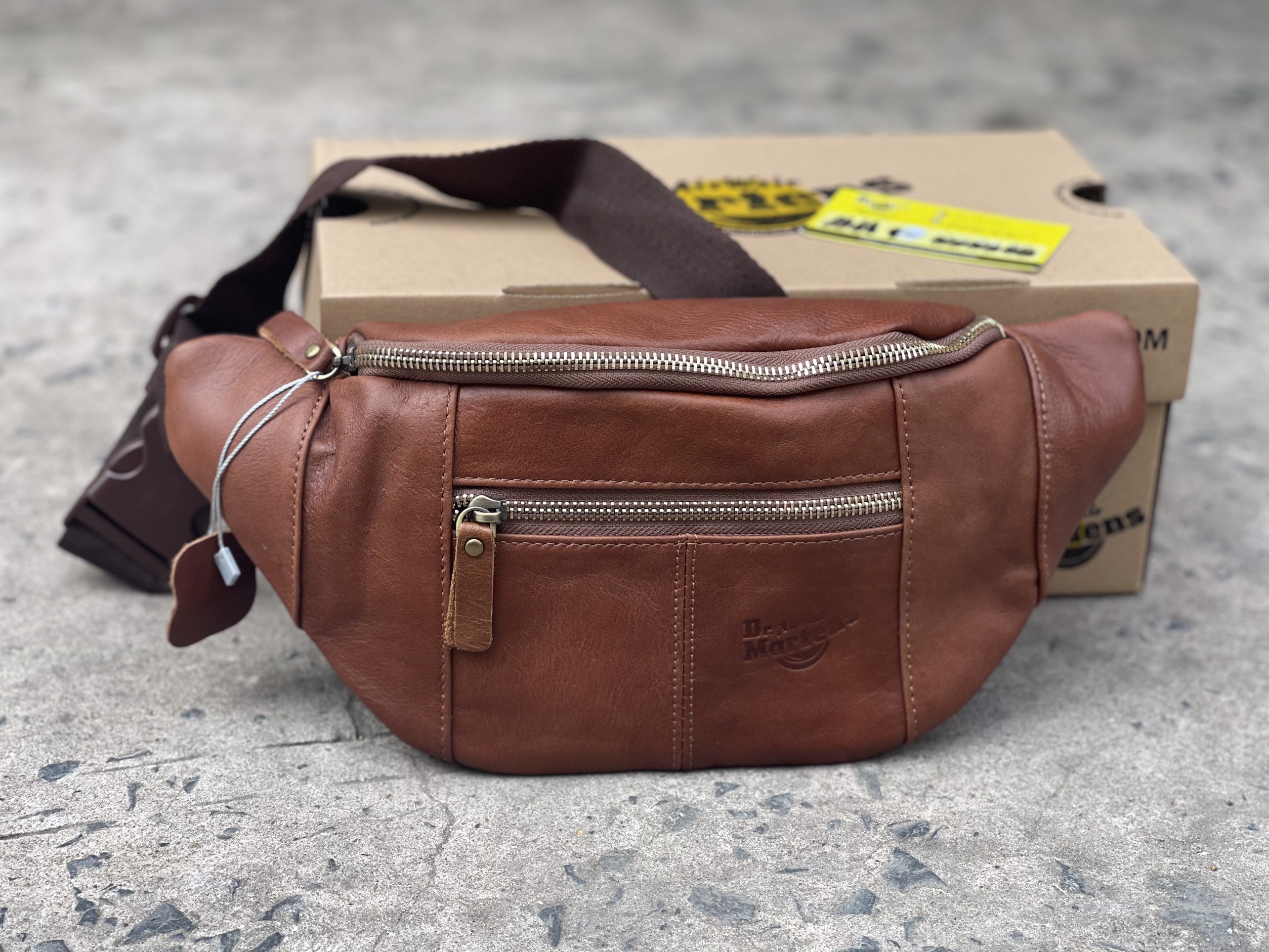 Túi đeo chéo Dr.martens [sale off 50%] da bò thật 100%