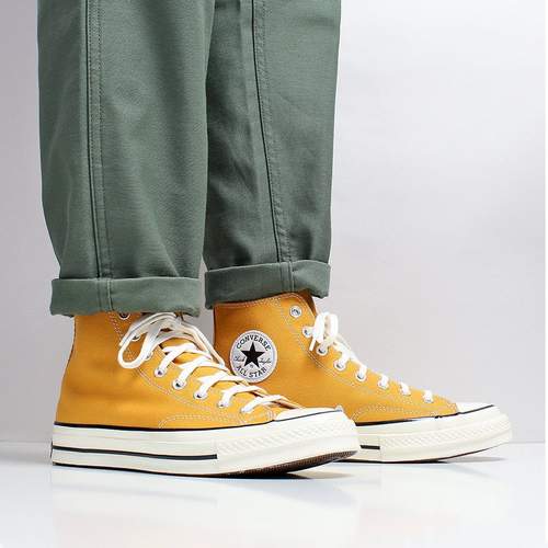 Giày Converse chuck 1970s cao cổ màu vàng( Full box+ tặng túi converse + bill + Tất)