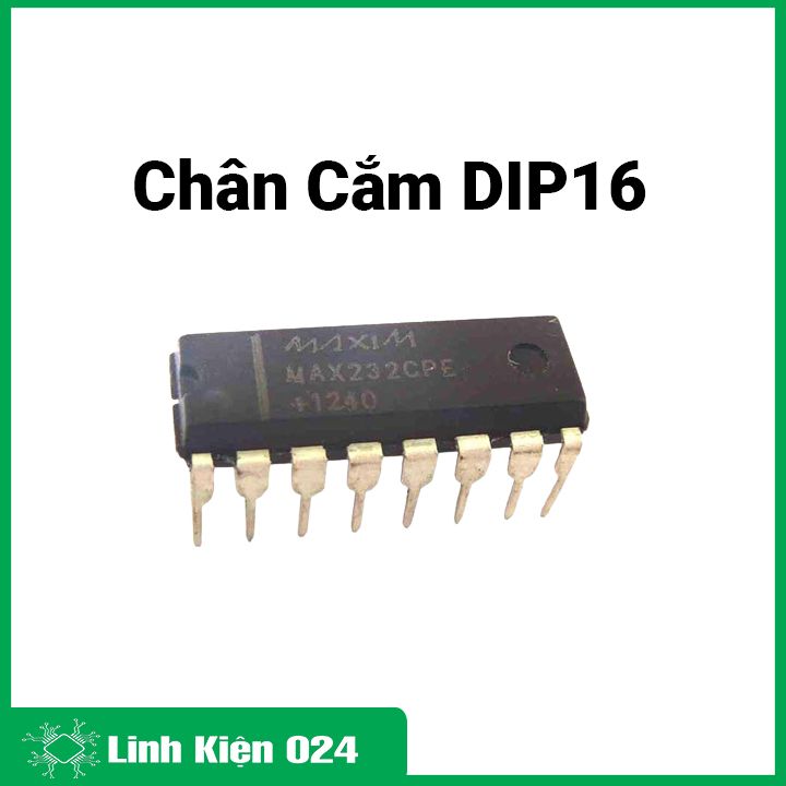 IC MAX232 DIP16 / SOP16 chuẩn giao tiếp nối tiếp