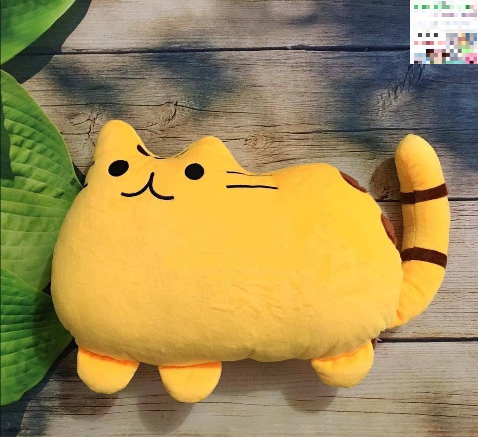 Gấu Bông Mèo Pusheen Siêu Hot Siêu Dễ Thương (25cm----50cm) Gối Ôm Gối Tựa Lưng Mèo Pusheen Cao Cấp, Hàng Xịn Loại 1