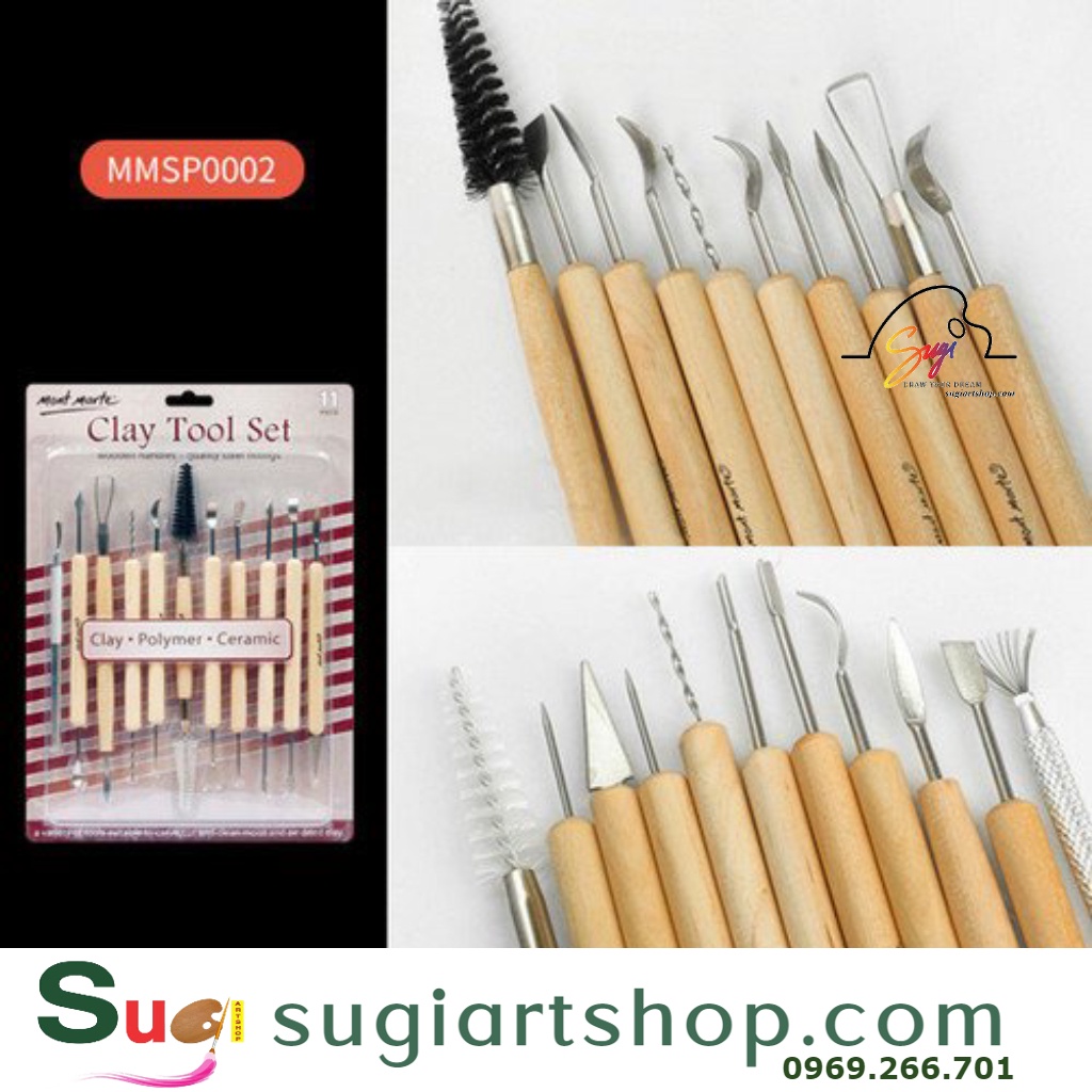 Bộ đựng dụng cụ làm đất sét - link 2/2