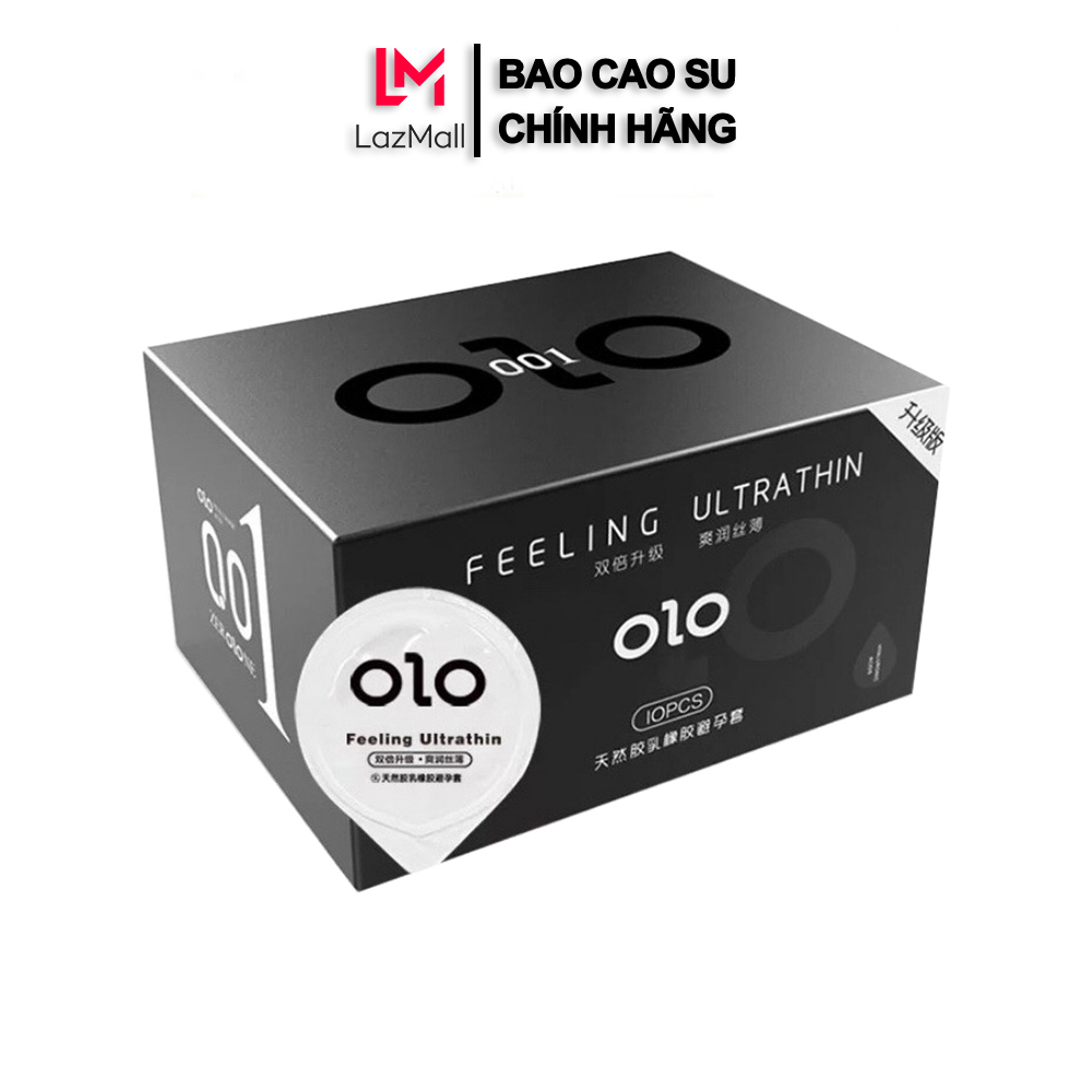 Bao Cao Su OLO feeling ultrathin 001 siêu mỏng hộp 10c