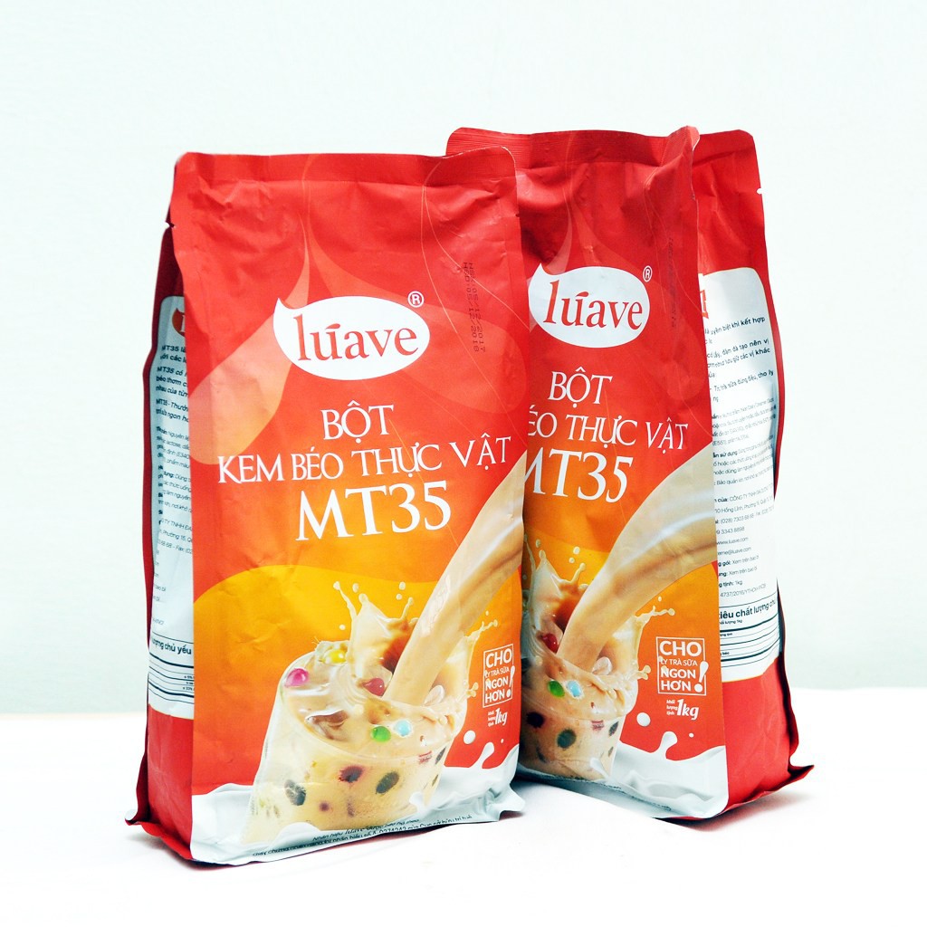 Bột kem béo pha trà sữa MT35 Luave – túi 01 kg