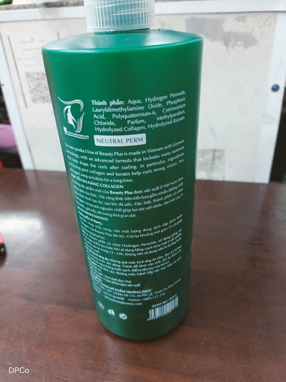 [HCM]Dập uốn tóc đa năng Collagen Beauty Plus 1000ml