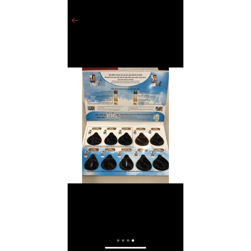 THUỐC NHUỘM TÓC NỮ PHỦ BẠC SALON DE PRO NHẬT BẢN