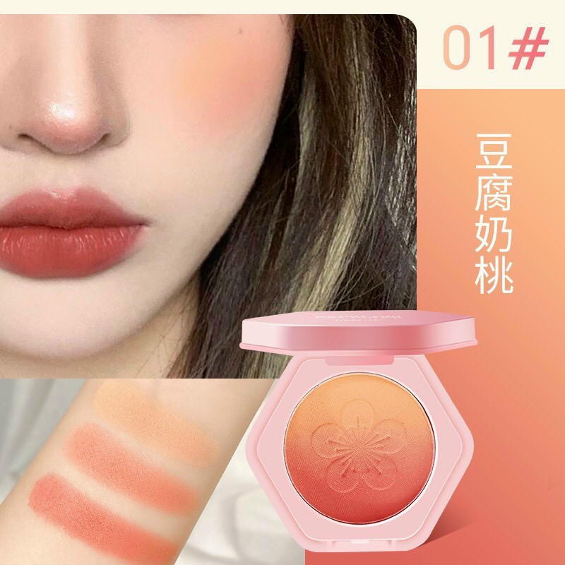 Phấn má hồng WodWod lục giác