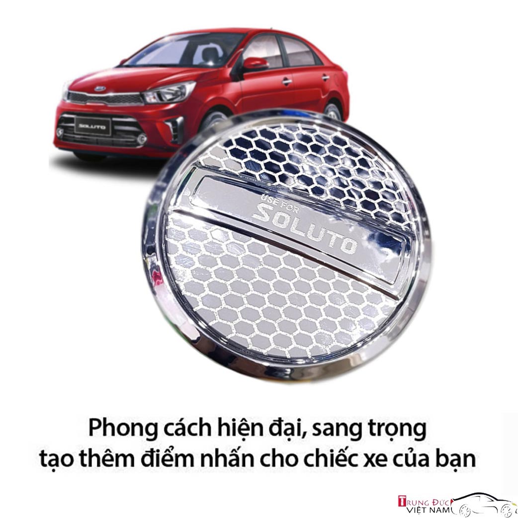 Ốp nắp bình xăng Ôtô cho xe KIA SOLUTO