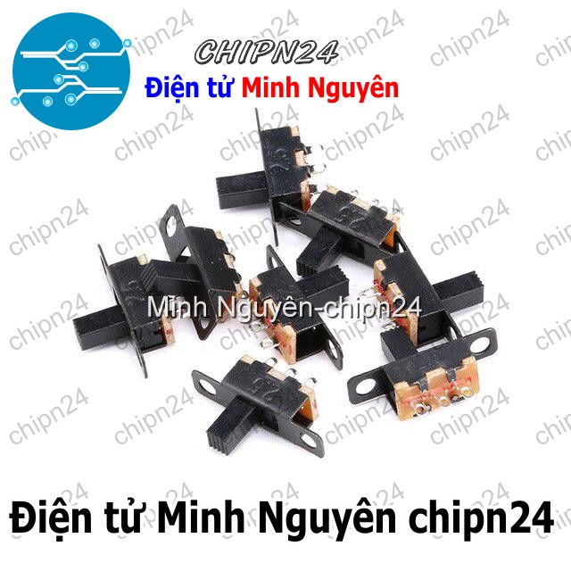 [5 cái] (K89) Công Tắc Gạt SS-12F15 (SS12F15 3 chân 2 vị trí Thẳng) - HH000560
