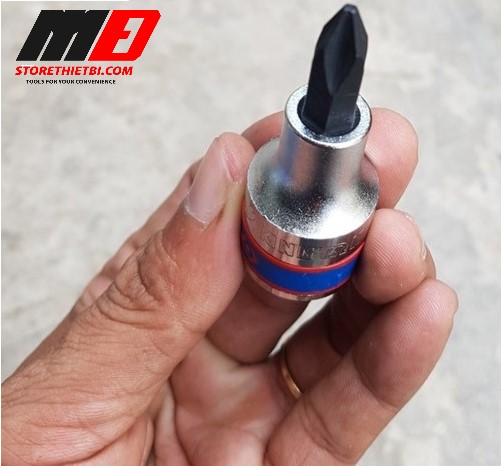 Đầu tuýp 1/2 ra bake PH2 60mm Kingtony 402102