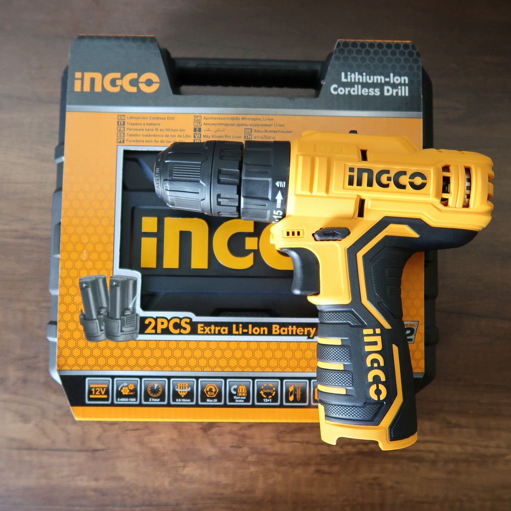 Máy khoan dùng pin Lithium 12V INGCO CDLI12325