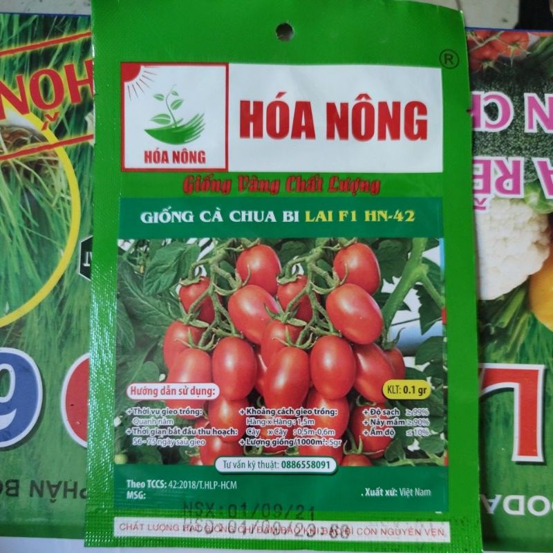 Hạt giống cà chua bi quả nhót 0.1gr