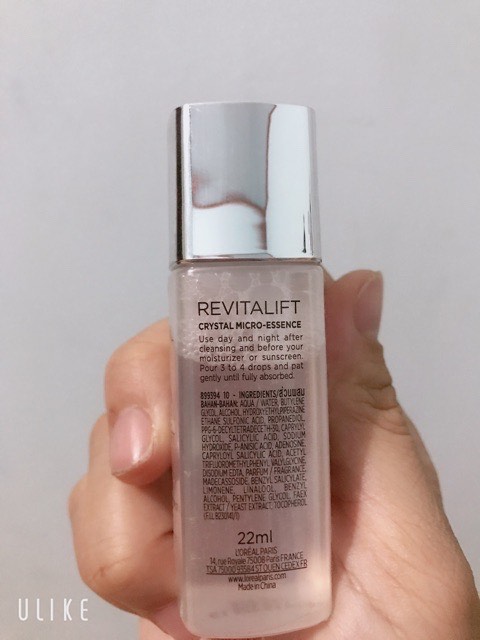 Dưỡng chất căng mướt da Loreal Revitalift 22ml hàng dùng thử