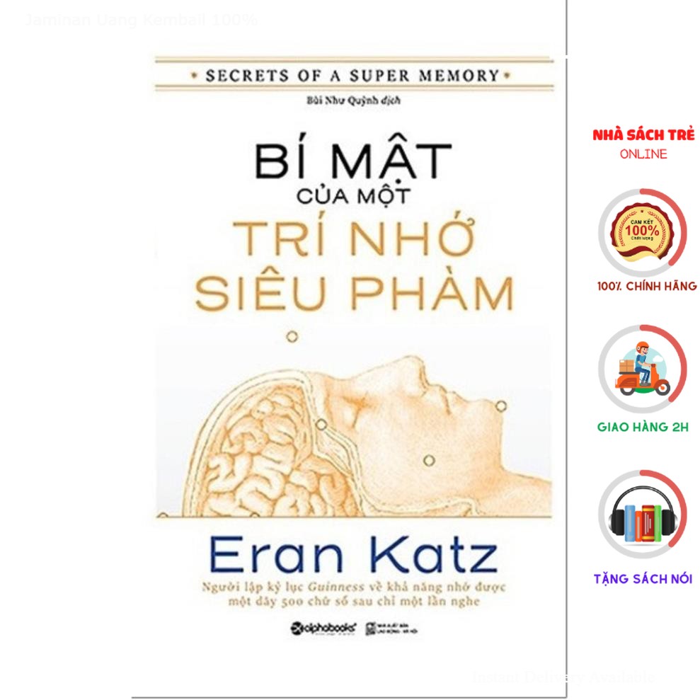 Sách alphabooks- bí mật của một trí nhớ siêu phàm - tác giả eran katz