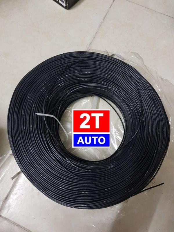Cuộn 5m dây điện Nhật chuyên dụng cho điện xe hơi, xe máy chịu đươc nhiệt độ và độ ẩm cao- MÀU ĐEN