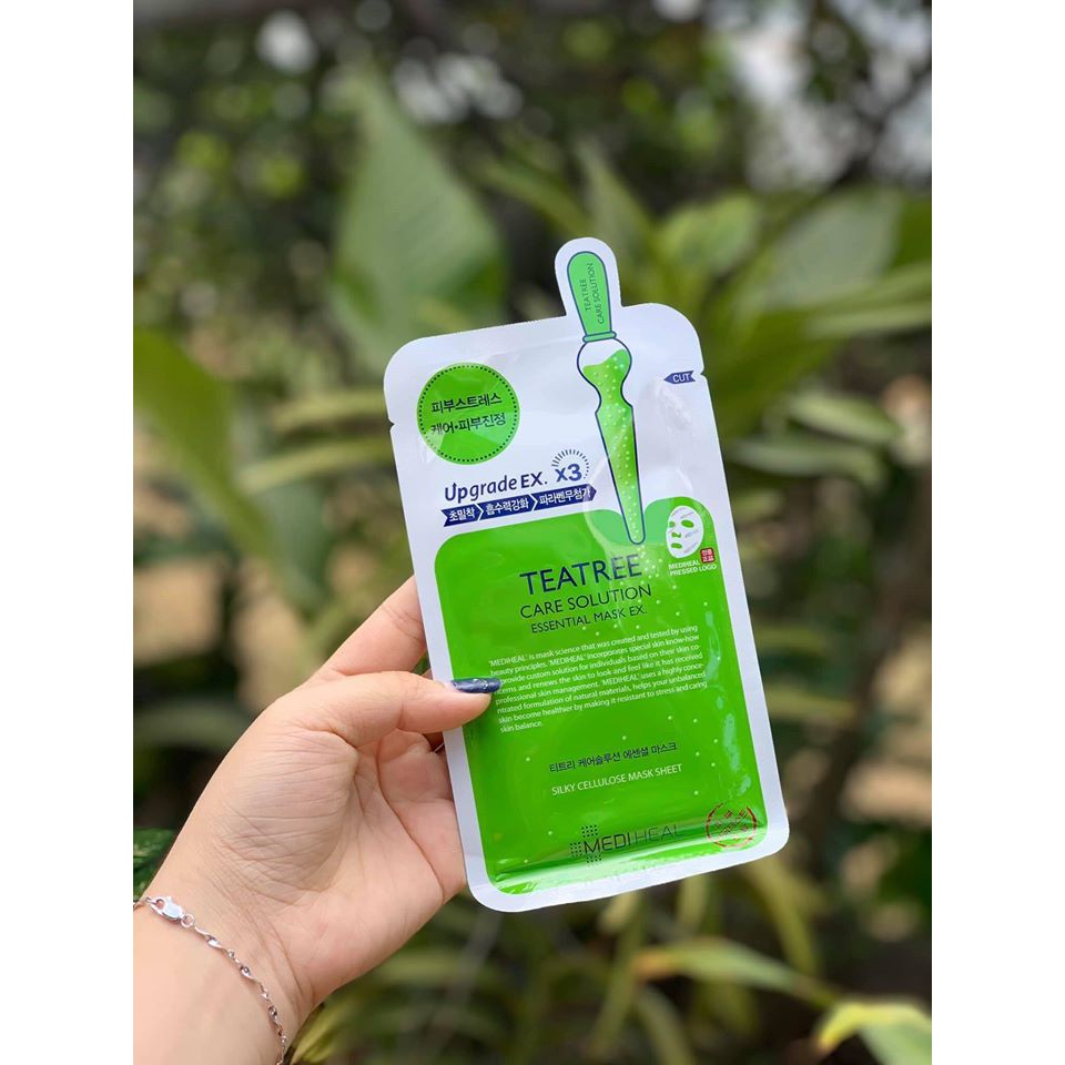 [HCM]Mặt nạ giấy Mediheal tea tree care solution essential mask EX