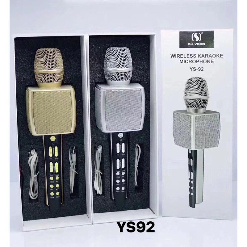 Micro bluetooth Ys-92 karaoke  kèm loa