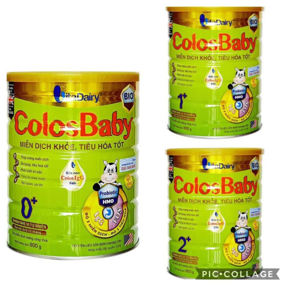 Sữa ColosBaby BIO số 2 800G (2 tuổi trở lên)