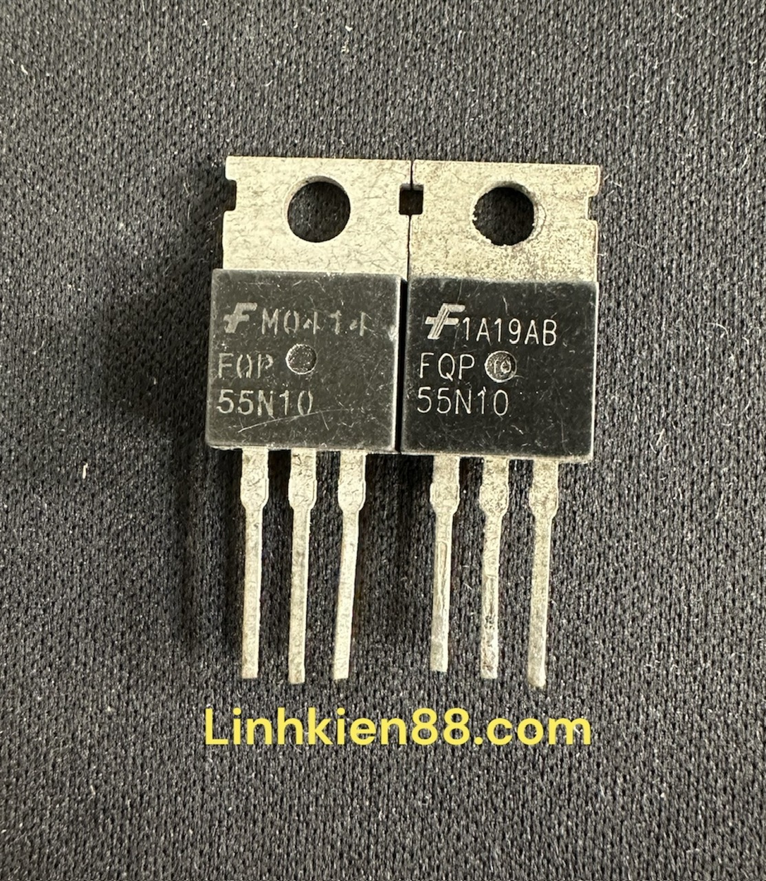 Fqp55n10 mosfet fqp55n10 55n10 55a 100v to-220 tháo máy