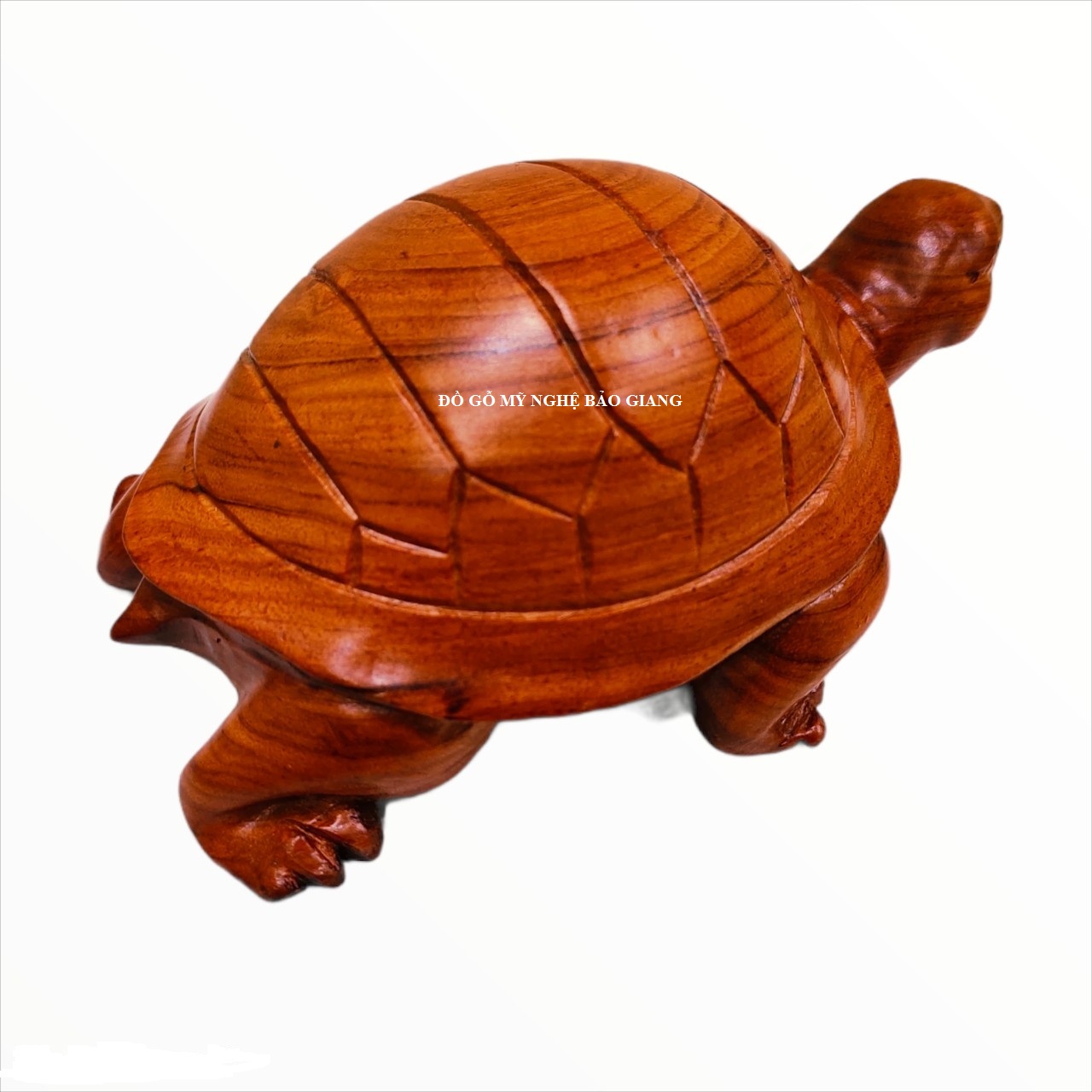 Tượng con rùa gỗ hương