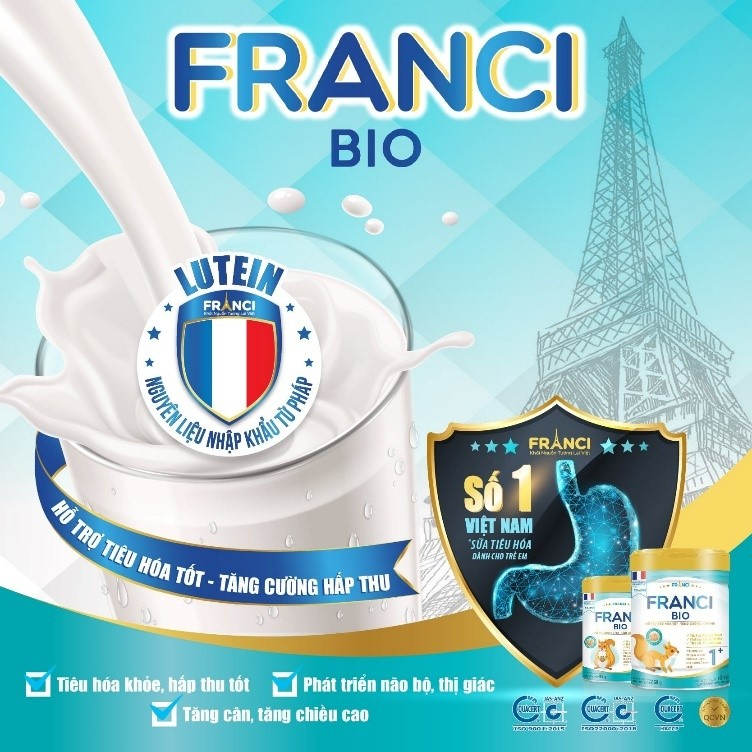 Sữa Bột Franci Bio 0 1 Lon 800g HSD 2026