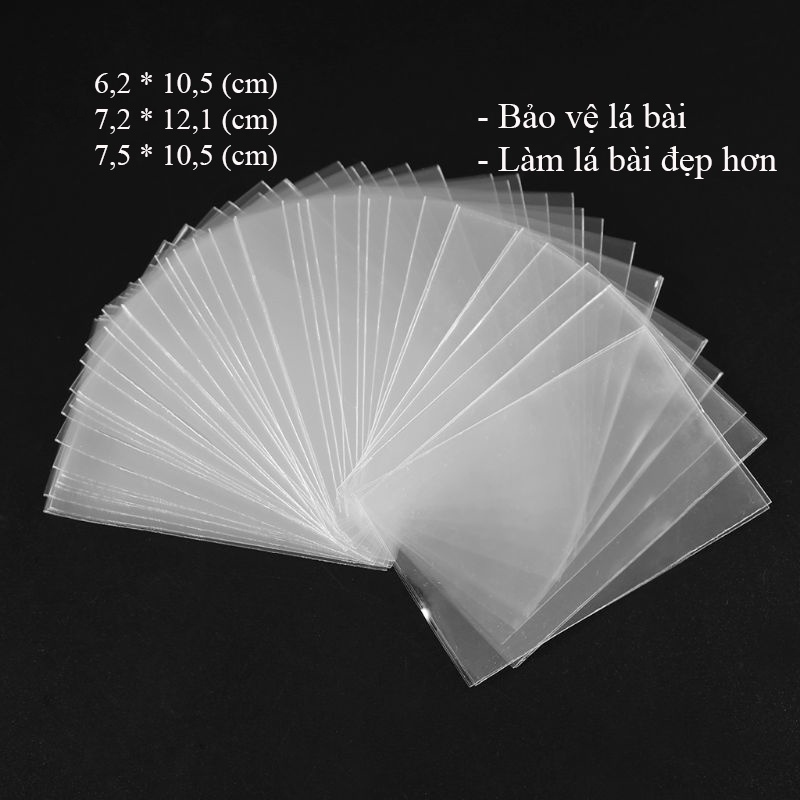 [Hoàn tiền 10%][Hoàn tiền 6%]Bọc bài bảo vệ lá bài sleeves, oracle tarot drinking game