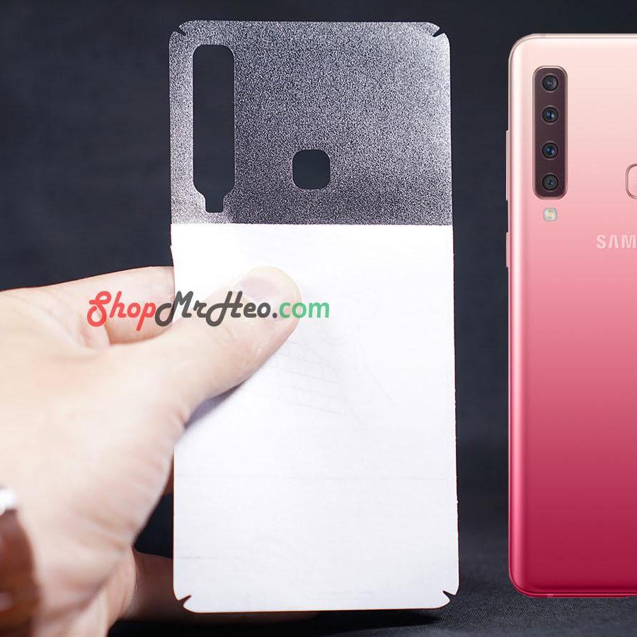 [HCM]Bộ 3 Skin Dán Mặt Lưng Vân 3D Samsung A9 2018
