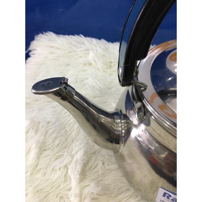Ấm đun nước RAZA inox 304 sử dụng được bếp từ dành cho mọi loại bếp