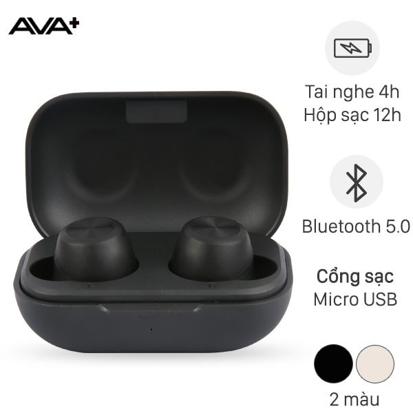 Tai nghe Bluetooth True Wireless AVA+ DS201A-WB
