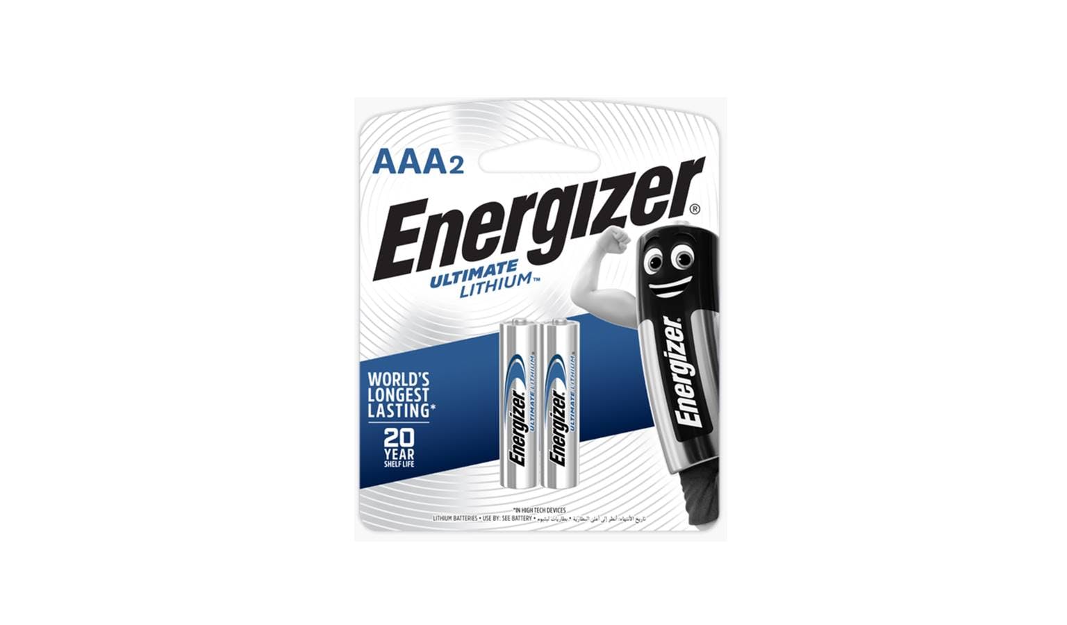 Pin AAA Lithium Energizer 1.5V (Bền Nhất Thế Giới ) (Nhập Khẩu Singapore)(Chính Hãng 100%)