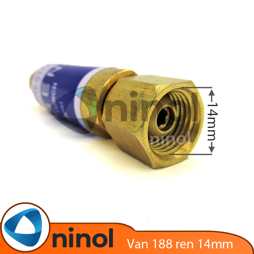Van chống cháy ngược 14mm