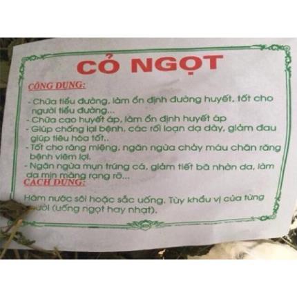 1kg Trà cỏ ngọt khô hàng mới ngon.
