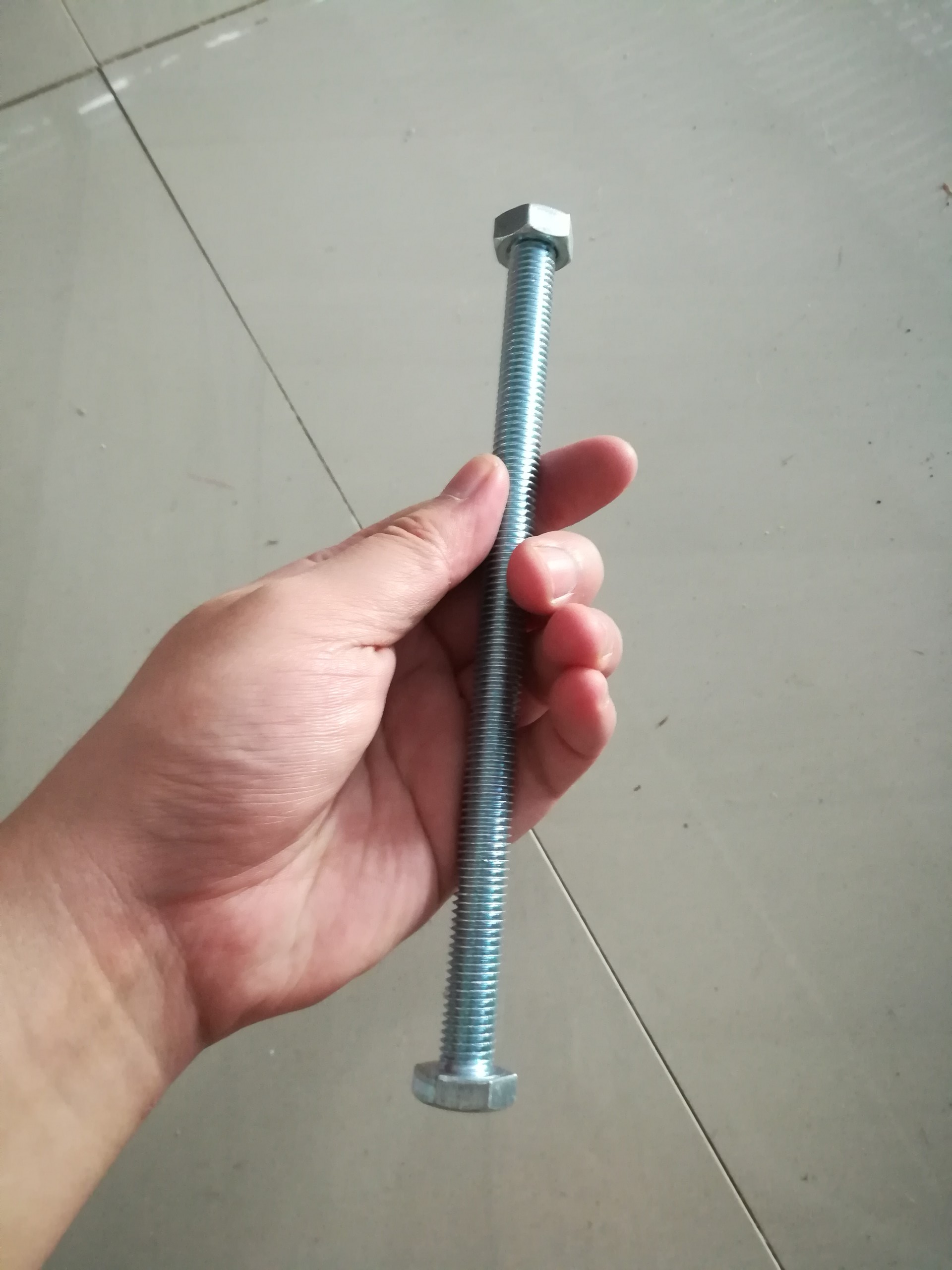 BULONG LỤC GIÁC TÁN 12MM (Li), dài 20cm 35cm (giá đã bao gồm tán)