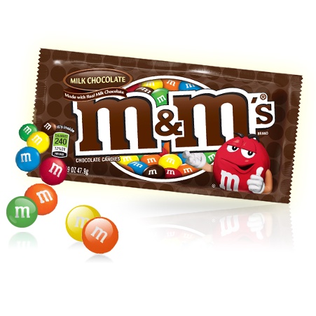 Kẹo Sôcôla Sữa m&m's Milk Chocolate Chocolate Candies (Gói 37g)