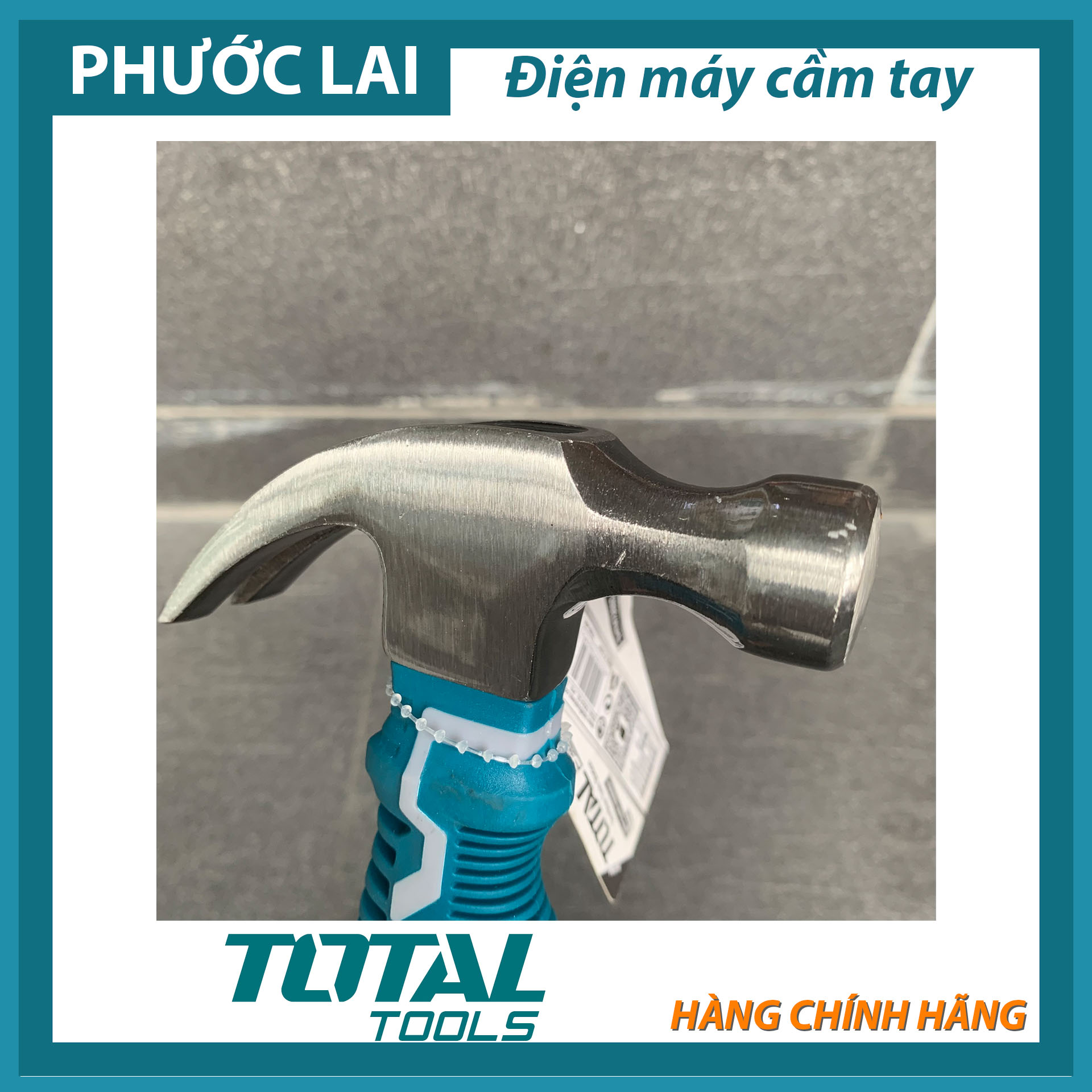 Búa nhổ đinh mini Total THTM7386D