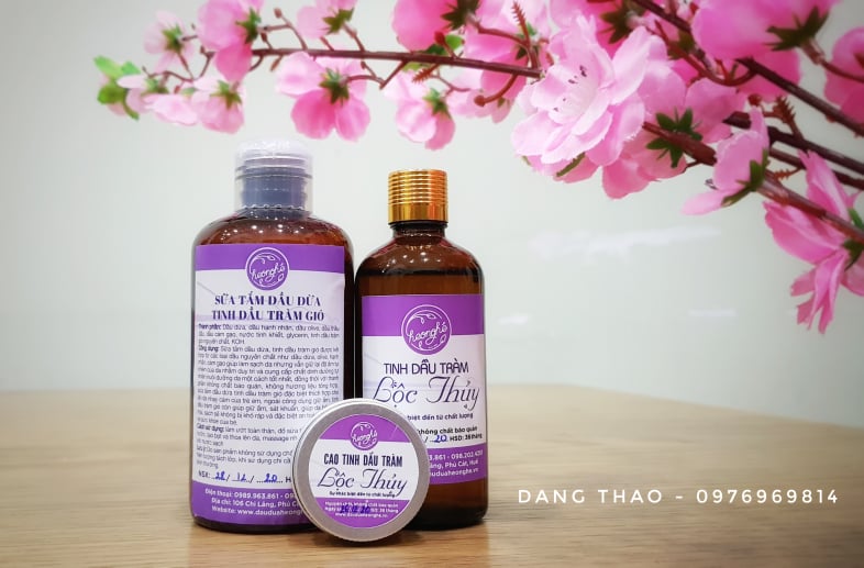 SỮA TẮM DẦU DỪA TINH DẦU TRÀM GIÓ