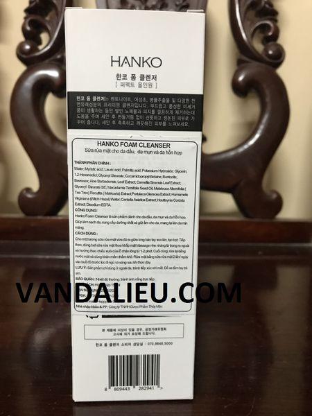 HANKO FOAM CLEANSER  ( HỘP 1 TUÝP 150ML )