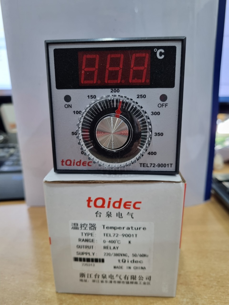 ĐỒNG HỒ NHIỆT ĐỘ  tQidec (đồng hồ trong lò làm bánh mì)